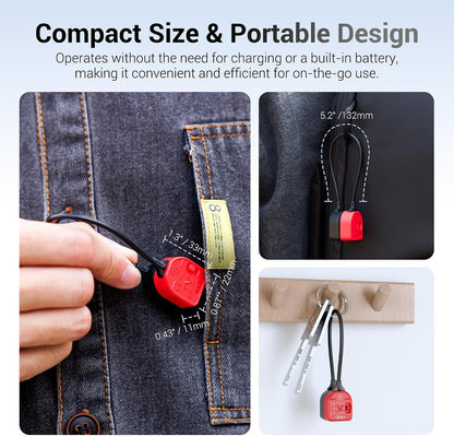 Hard Shell Battery Organizer Holder with Small Battery Tester, IP68 Waterproof Multi 82 Slots Batteries Vault Case for 40 AA & 12 AAA & 12 CR2032 CR2025 & 18 LR44 Button Cell/2 D Size Batteries Case