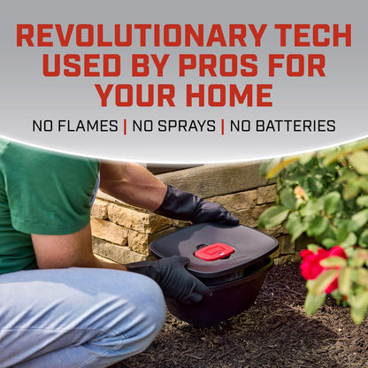 Ortho Home Defense Mosquito Kill and Prevent - Controls Mosquitoes and Larvae, Silent, Easy-to-Use, Mosquito Killer Protects up to 4,300 sq. ft., 1 Station & 2 Bands for 2 Months Protection
