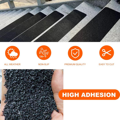 SIKEDEPRO 4" x 33Ft Heavy Duty Anti-Slip Tape,Skateboard Grip Tape, Non-Skid Safety Traction Tape for Staircases Outdoor/Indoor, Waterproof High Traction Stairs Non Skid Treads