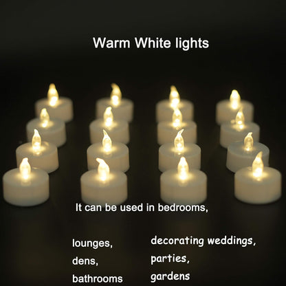 Flameless Flickering LED Battery Candles :Set of 3 Ivory Real Wax Pillar Operated Fake Faux Lights with Remote Control and Timer Function Flicker Candle for Decoration Christmas Votive Garden Outdoor