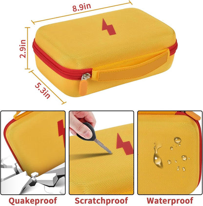 Comecase Hard Carrying Case for Fluke 87-V/ 88V/ 15B+/ 17B+ and More Digital Multimeter, Protective Travel Storage Bag - Black