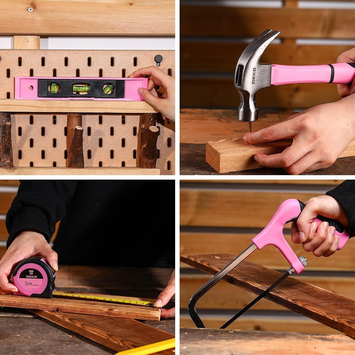 Cordless Drill Tool Kit Set: 20V Power Drill Tool Box with Battery Electric Drill Driver for Men Home Hand Repair Basic Toolbox Tools Sets Drills Case
