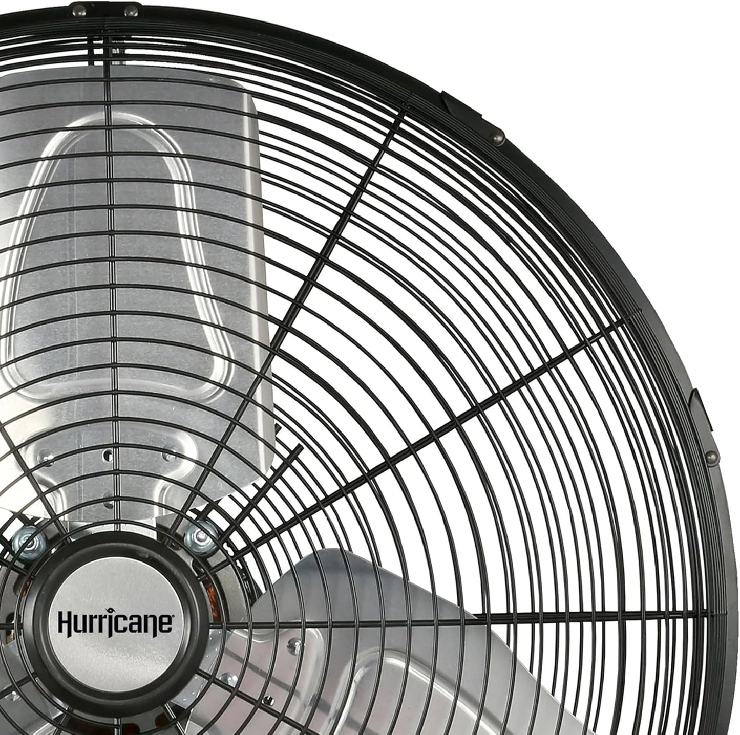Hurricane Classic 6 Inch Clip Fan, 2 Speed Portable Desk Table Fan with Tilt, White