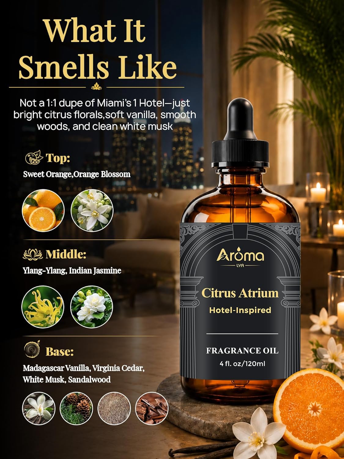 Ocean Breeze Lobby — a Hotel-Inspired Fragrance Oil that Feels Like a Coastal Resort Lobby(Not a Typical Ocean-Fresh Scent), Hotel Diffuser Oil for Home for Diffusers and Crafting