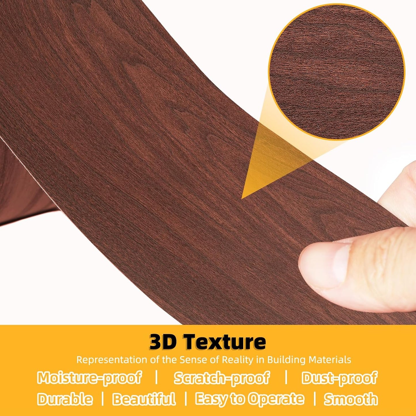 GSCIT Club Wood Grain Repair Tape, 2.4 inch X 15ft Self Adhesive Maple Grain Repair Patch for Tables, Chairs, Baseboards, Doors, Windows, Floors, Handicraft DIY. - Colors A