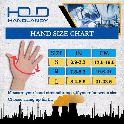 HANDLANDY Chemical Gloves, Heavy Duty Cleaning Gloves