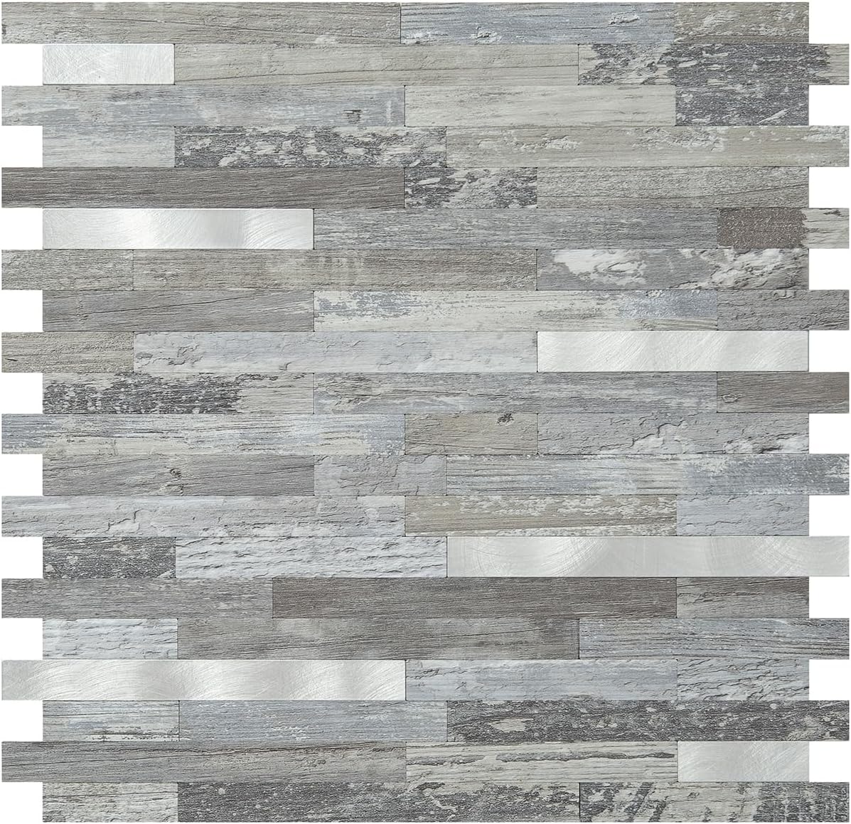 DICOFUN 10-Sheet Peel and Stick Backsplash Wall Tile, PVC Kitchen Backsplash Peel and Stick in Sandstone, 9.4 sq.ft