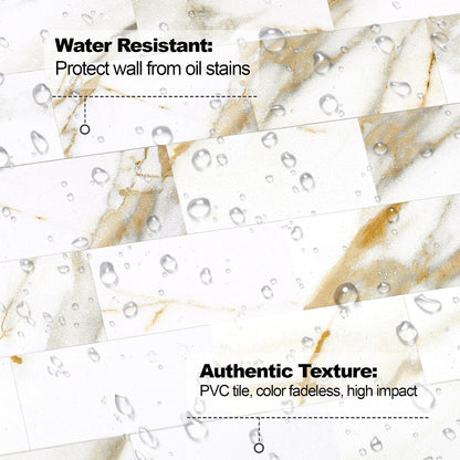 2026 New Upgrade Peel and Stick Backsplash Tile, Peel and Stick 11.34" X 11.57" Wall Tile for Kitchen, Bathroom, Fireplace, Laundry (Beige Ecru, 10 Packs)