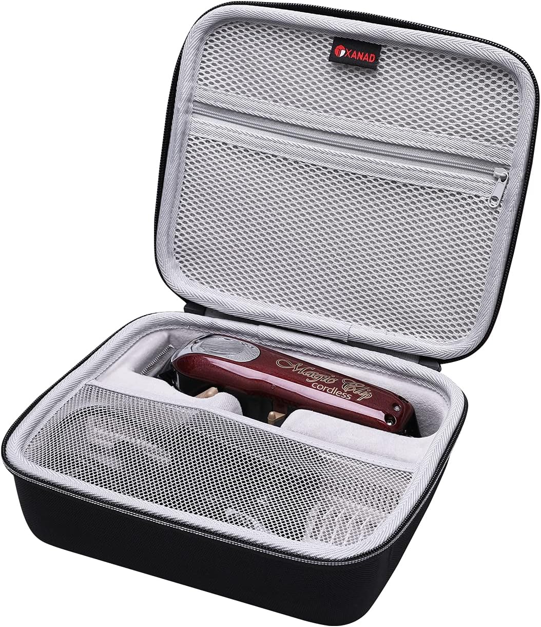 XANAD Case for Wahl Professional 5-Star Cordless Magic Clip #8148 Clippers - Carrying Organizer Storage Bag