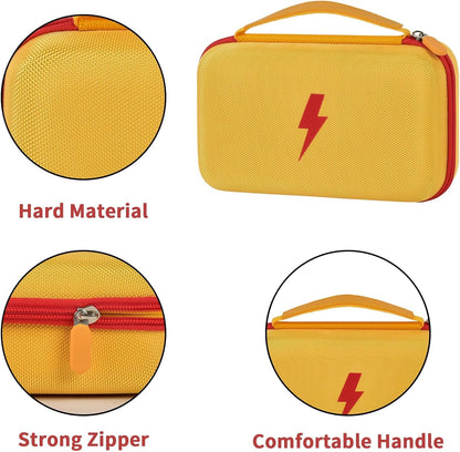 Comecase Hard Carrying Case for Fluke 87-V/ 88V/ 15B+/ 17B+ and More Digital Multimeter, Protective Travel Storage Bag - Black