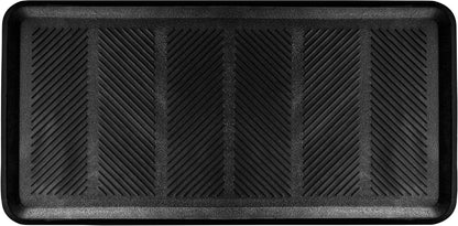SafetyCare Rubber Shoe & Boot Tray - Multi-Purpose - 32 x 16 Inches - 2 Mats