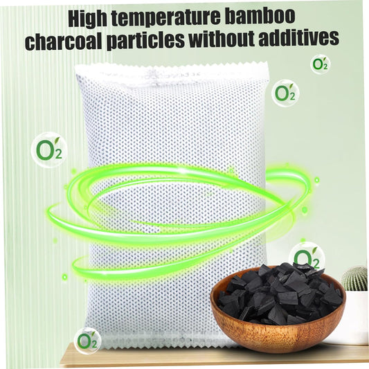 30Pcs Activated Charcoal Bags Multi-Use Odor Absorber Air Freshener, Shoe Deodorizer for Home Car Cabinet Basement, Pet Area, Bathroom, Closet
