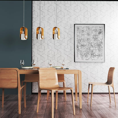 MelunMer Geometric Peel and Stick Wallpaper Gold 118In L 17.7In W Self Adhesive Removable Wallpaper for Bedroom/Bathroom Waterproof Modern Contact Paper for Cabinets Gold Contact Paper Shelf Liner