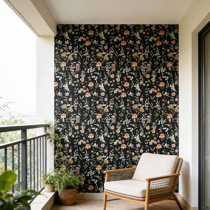 Removable Peel and Stick Wallpaper Boho 17.5 x 118 in Floral for Bedroom Bathroom Easy Peel Off Stick on Wallpaper Contact Paper Renter Friendly Wall Paper