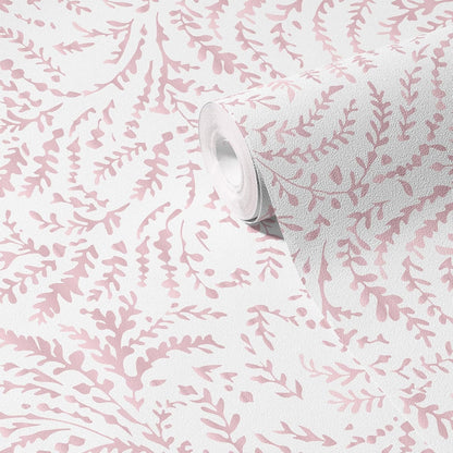 Peel and Stick Wallpaper Boho Wall Paper Peel and Stick Modern Watercolor Beige Wallpaper for Bathroom 17.3"x118"