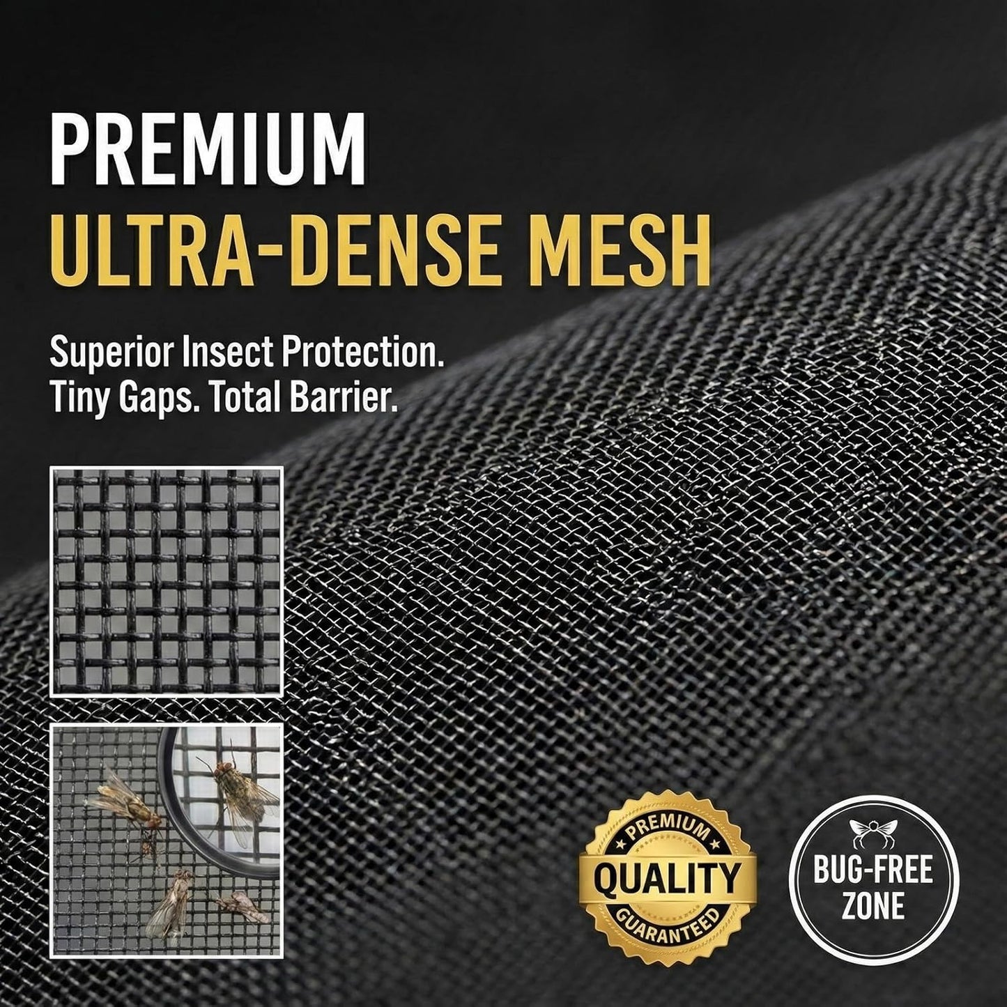 Premium Magnetic Screen Door, Heavy-Duty Reinforced Mesh, Ultra-Dense Weave, Smooth Auto-Close, Pets & Kids – Hands-Free, No-Gap Seal