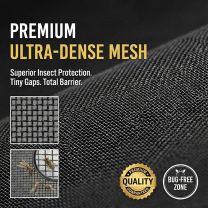 Premium Magnetic Screen Door, Heavy-Duty Reinforced Mesh, Ultra-Dense Weave, Smooth Auto-Close, Pets & Kids – Hands-Free, No-Gap Seal