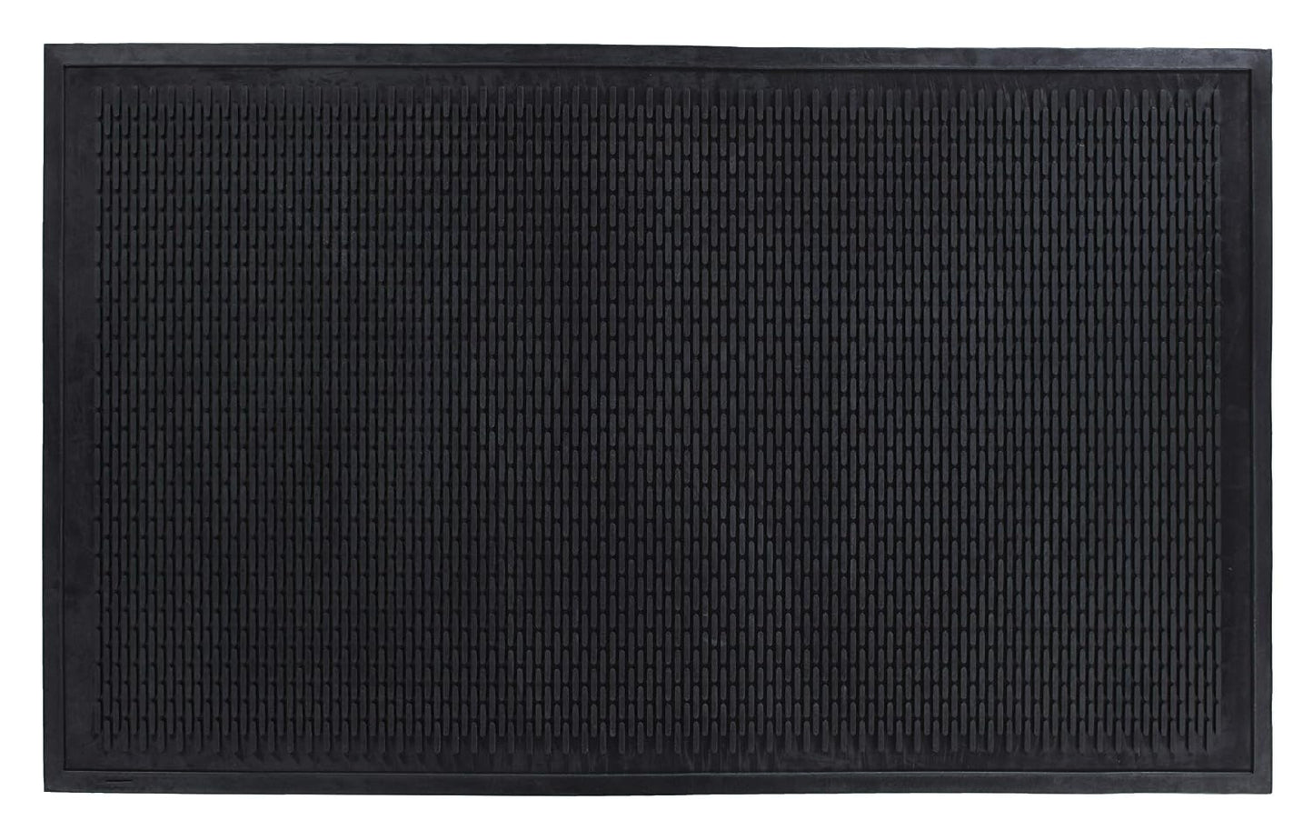 Guardian - MLL14030500 Clean Step Scraper Outdoor Floor Mat, Natural Rubber, 3'x5', Black, Ideal for any outside entryway, Scrapes Shoes Clean of Dirt and Grime