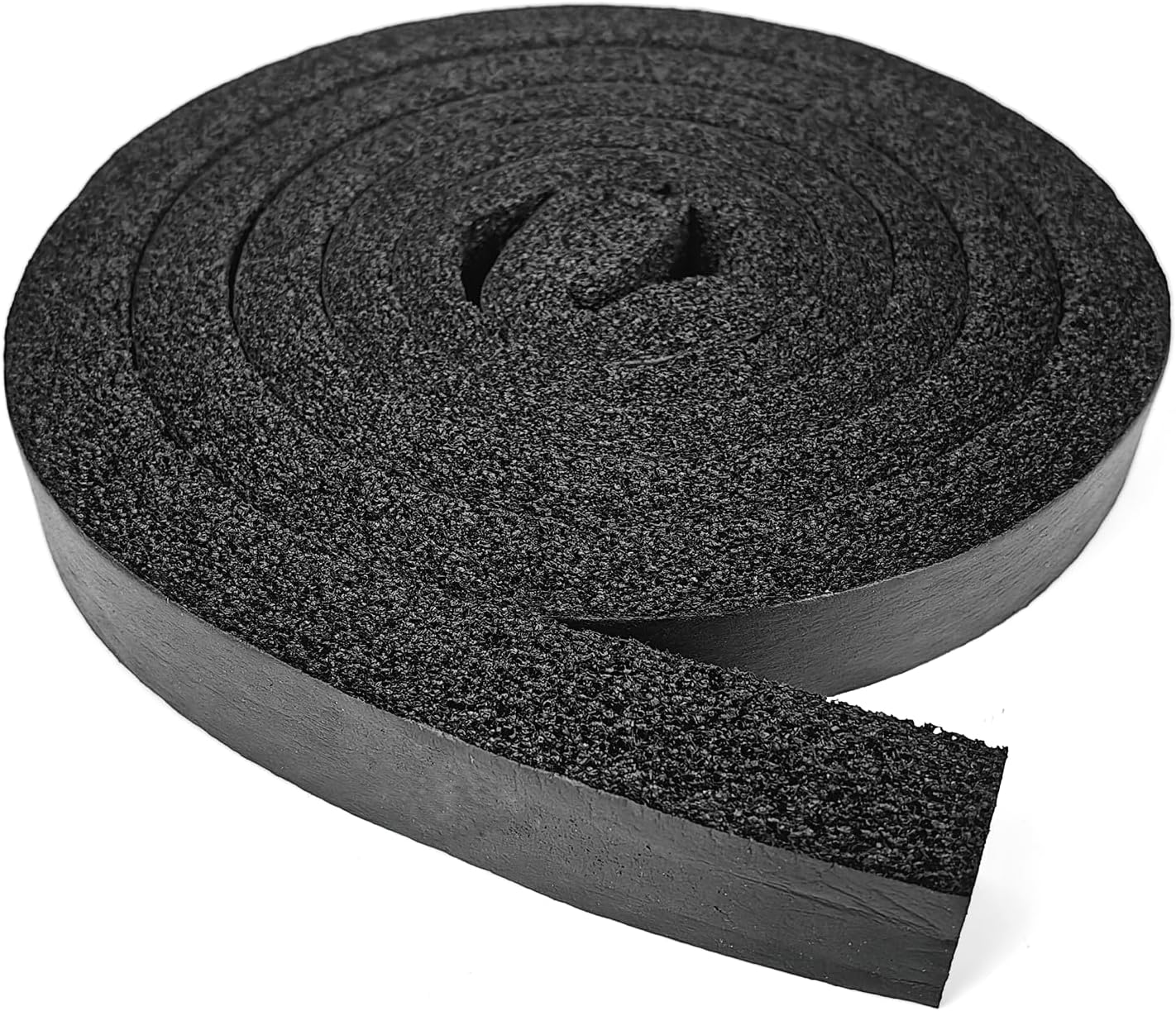 Weather Stripping Door Seal Strip, 1 in x 1 in, AC Insulation Tape, Strong Adhesive, High Reslilience, Weatherproof, Reduce Noise, Gap Filler, Foam Insulation Tape for Doors and Windows