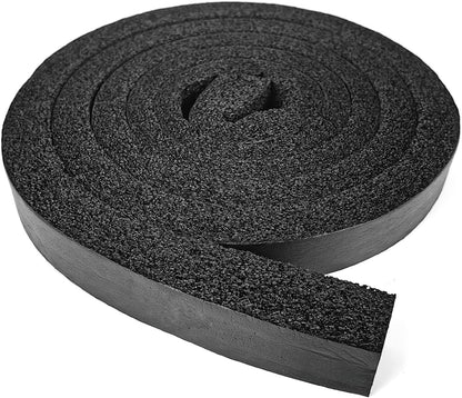 Weather Stripping Door Seal Strip, 1 in x 1 in, AC Insulation Tape, Strong Adhesive, High Reslilience, Weatherproof, Reduce Noise, Gap Filler, Foam Insulation Tape for Doors and Windows