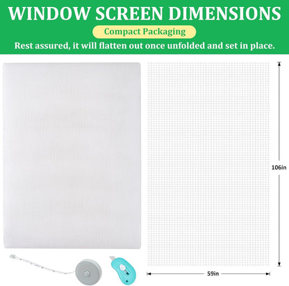 Magnetic Screen Door - Self Sealing, Heavy Duty, Hands Free Mesh Partition Keeps Bugs Out Let Breeze in- Pet and Kid Friendly - Keep Open Feature (Black, Fit Door Size 38 x 82 Inch)