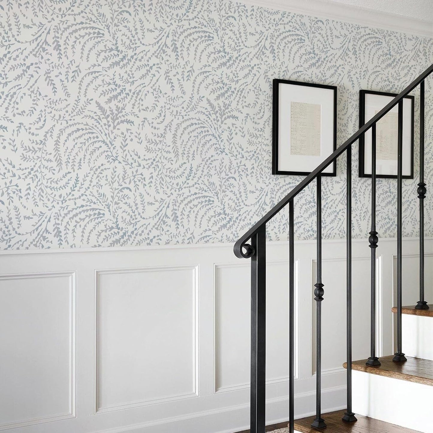 Peel and Stick Wallpaper Boho Wall Paper Peel and Stick Modern Watercolor Beige Wallpaper for Bathroom 17.3"x118"