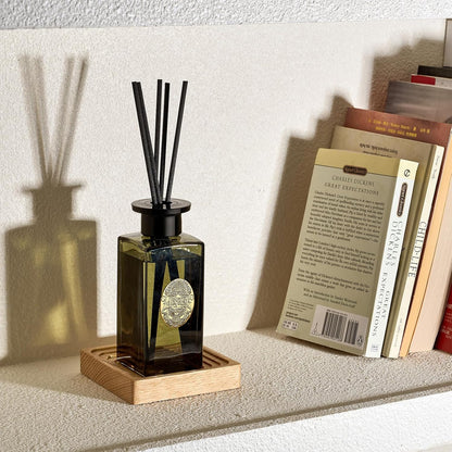M&SENSE 6.3 oz Large Reed Diffuser Set | Lime+Basil Scent Oil Diffuser with Sticks | Hotel Collection Non-Toxic Home Fragrance |for Bedroom Bathroom Living Room - Colors A