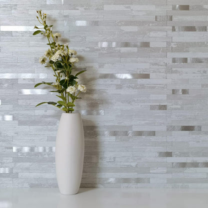 DICOFUN 10-Sheet Peel and Stick Backsplash Wall Tile, PVC Kitchen Backsplash Peel and Stick in Sandstone, 9.4 sq.ft