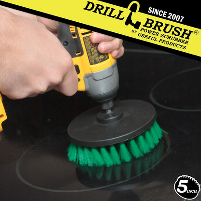 Kitchen Cleaning Supplies - Kitchen Scrubbing Accessories - Stovetop Scrub Brush - Countertop Cleaning Kit - Cooktop Kitchen Scrubber - Oven Pan Scrubbing Tool - Griddle Scrubbing Brush - Oven Brush