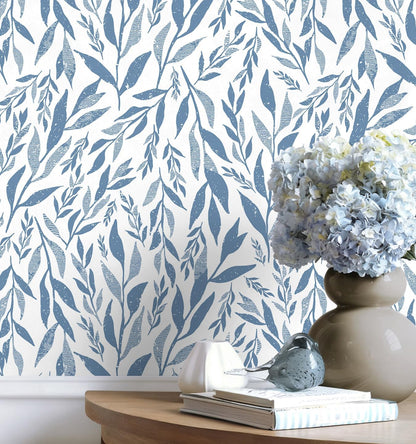 Safiyya Peel and Stick Wallpaper Boho Modern Beige Leaf Contact Paper Peel and Stick Wall Paper Self Adhesive Removable Wallpaper for Bedroom Bathroom Vinyl Roll 78.7"x17.3"