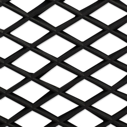 DII Rubber Doormats Collection All Weather, 18x30, Lattice