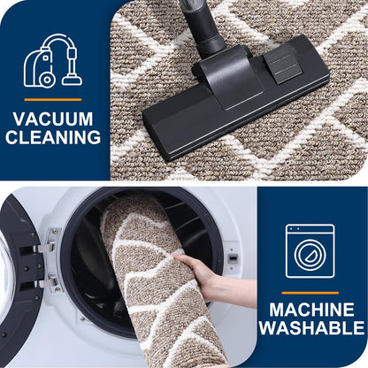 OLANLY Front Door Mat, Non-Slip Rubber Backing, Dirt Resistant and Absorbent, Washable, Easy to Clean Low-Profile Indoor Doormat for Back Door, Entryway, Inside Entrance, 32x20, Grey