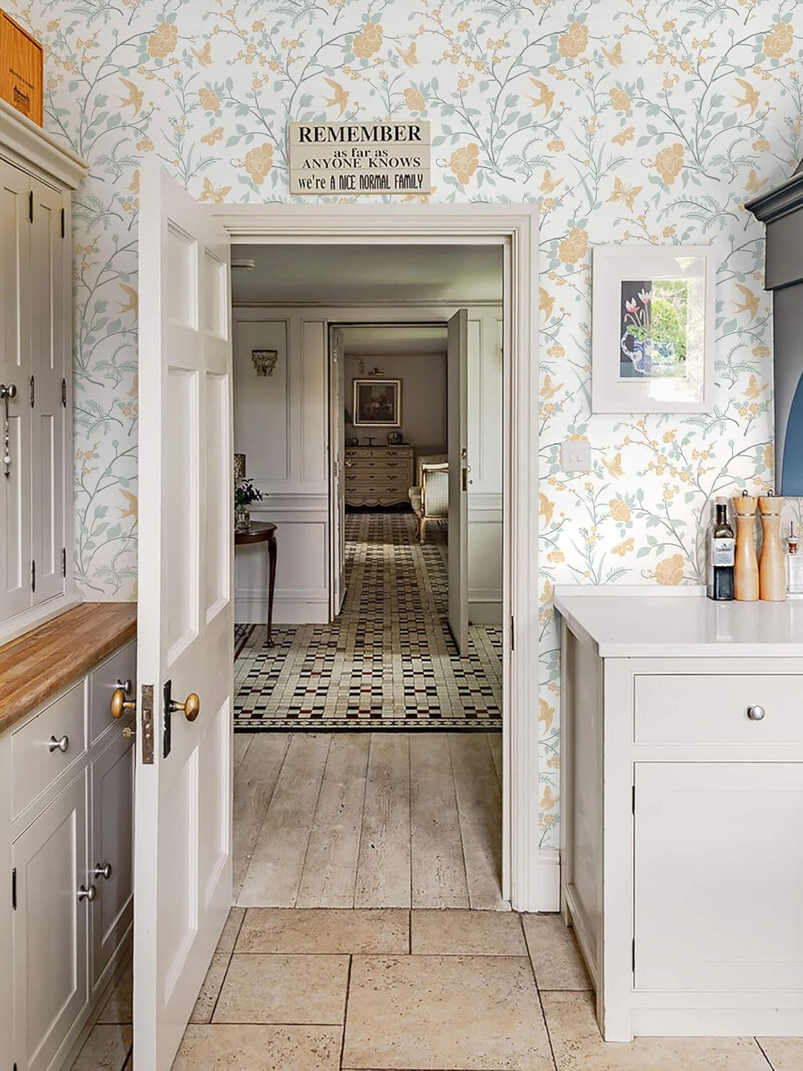 Boho Wallpaper Neutral Peel and Stick Wallpaper 78.7"x17.3" Geometric Wall Paper Beige and White Contact Paper Textured Removable Vinyl Waterproof for Bedroom Farmhouse Kitchen Bathroom