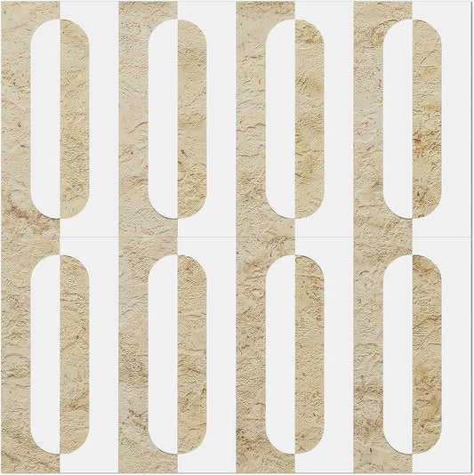 STICKGOO Peel and Stick Backsplash Tiles 12"x12", Waterproof Stick on Kitchen & Bathroom Backsplash, PVC Self Adhesive Wall Tiles for Fireplace, White/Marble Black (10 Sheets)