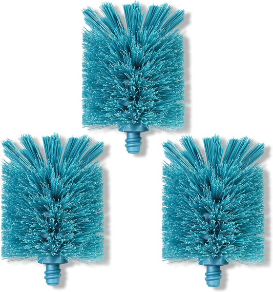 2-in-1 Bottle Brush Refills, Replacement Brush Heads, 3 Pack