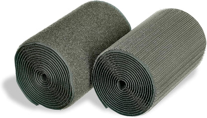 1 inch Black Hook and Loop Tape 1 Yd Self Adhesive Tape Sticky Back Heavy Duty Fastener Ideal for Window Fixing Net Carpets DIY Project Handmade Craft Home Office
