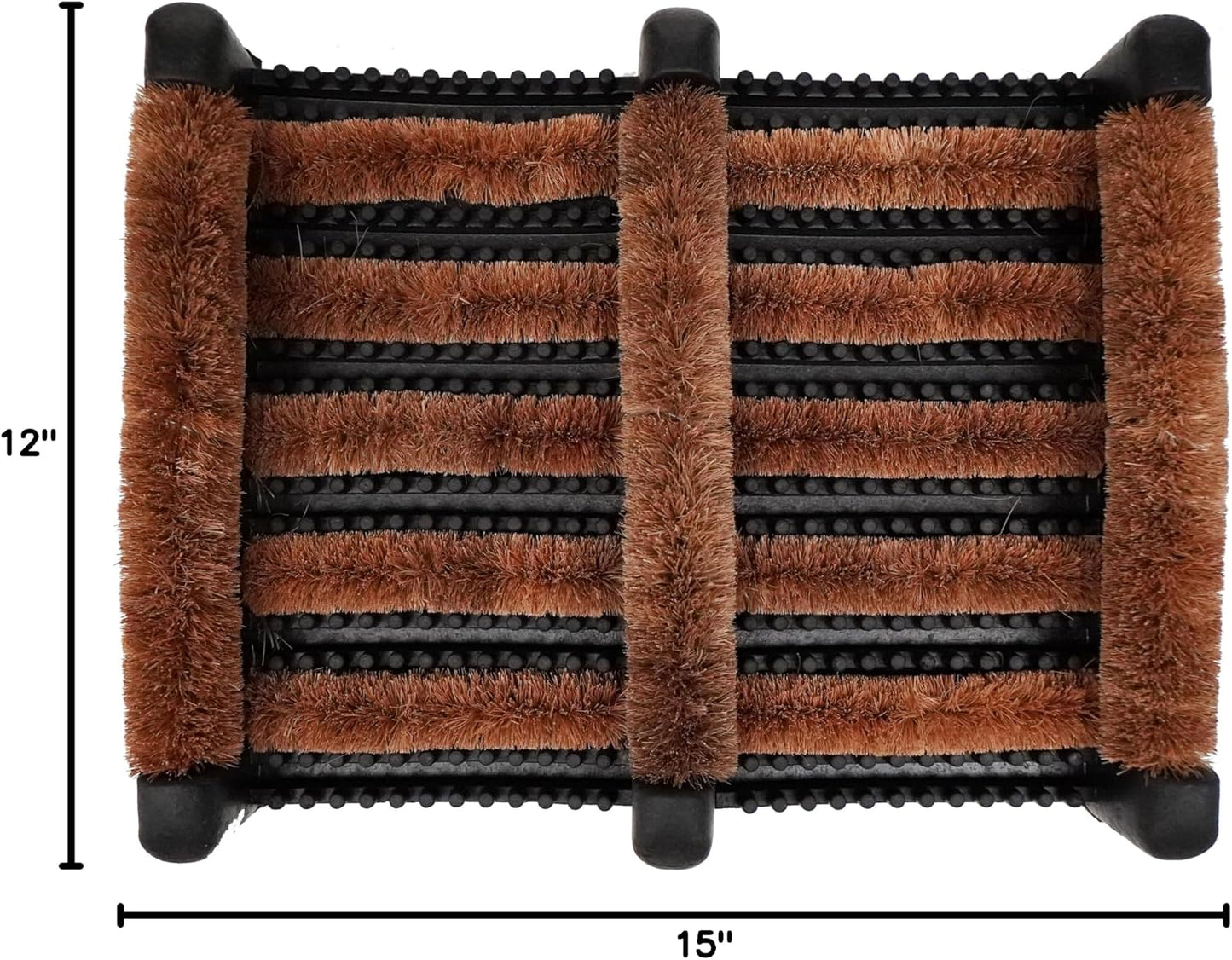 Calloway Mills 112981830 Snow and Mud Scraper Doormat 18" x 30"