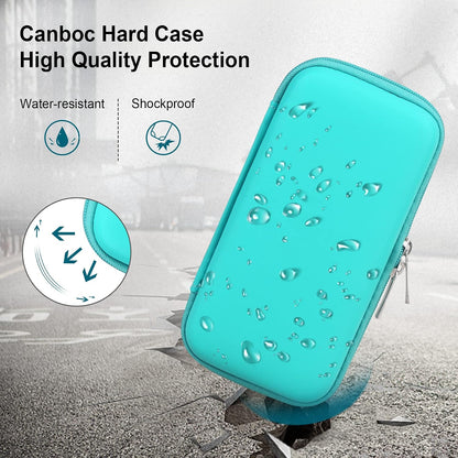 Canboc Diabetic Supplies Case, Carrying Organizer for Glucose Meter, Lancing Device, Blood Sugar Test Strips, Lancets, Insulin Pens, Alcohol Wipe and Other Diabetes Care Accessories, Rose Gold