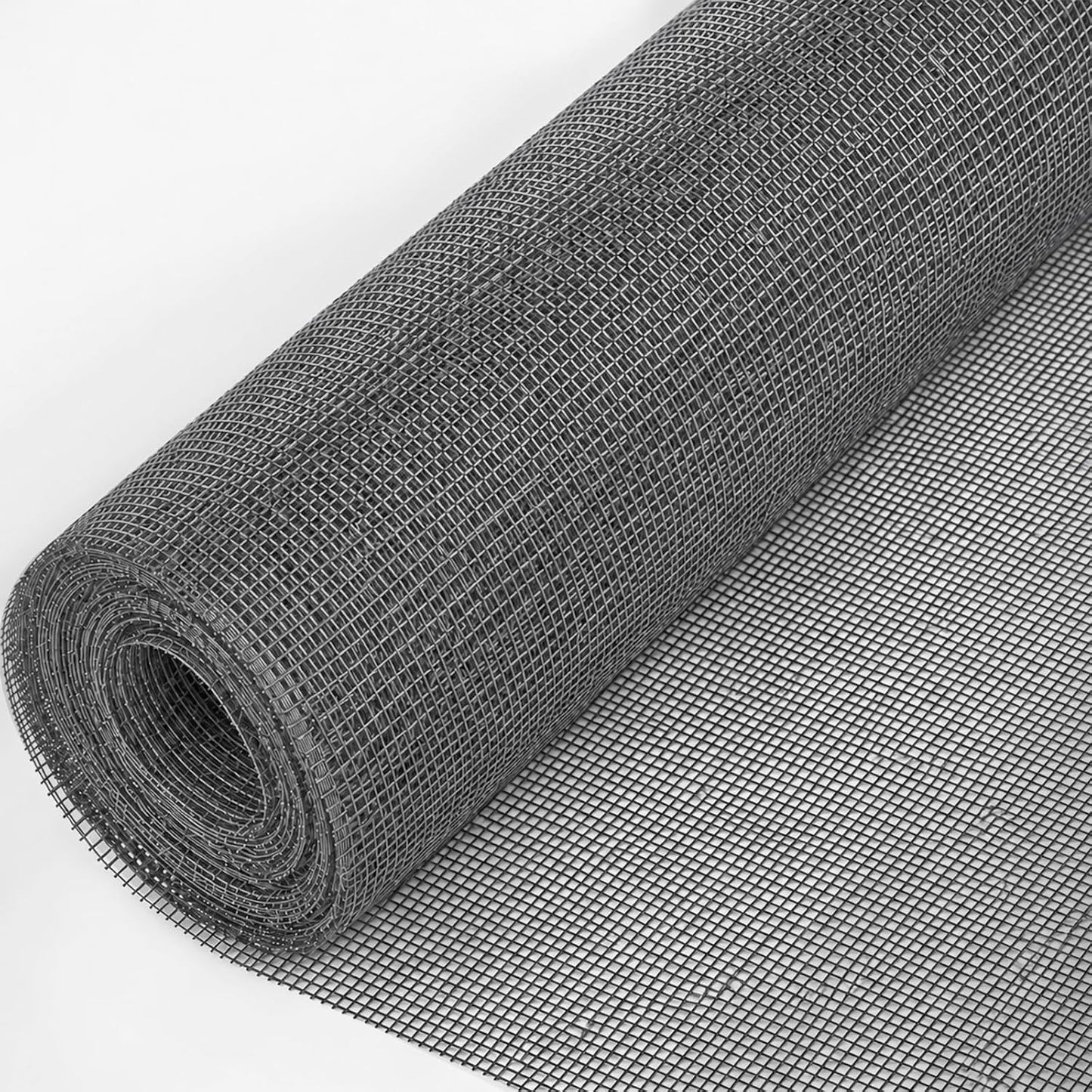 48" x 118" Window Screen Replacement Mesh, Black Fiberglass Screen for Window & Screen Door Repair, Durable High Visibility Mesh for Patio, Sliding Door & Window Screens