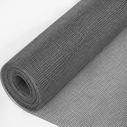 48" x 118" Window Screen Replacement Mesh, Black Fiberglass Screen for Window & Screen Door Repair, Durable High Visibility Mesh for Patio, Sliding Door & Window Screens