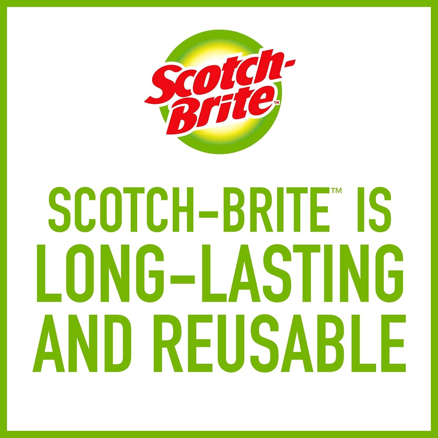 Scotch-Brite Stainless Steel Scrubbers, Scouring Pads for Cleaning Tough Baked-On Messes, Metal Scrubbers for Cleaning Dishes, 3 Scrub Pads