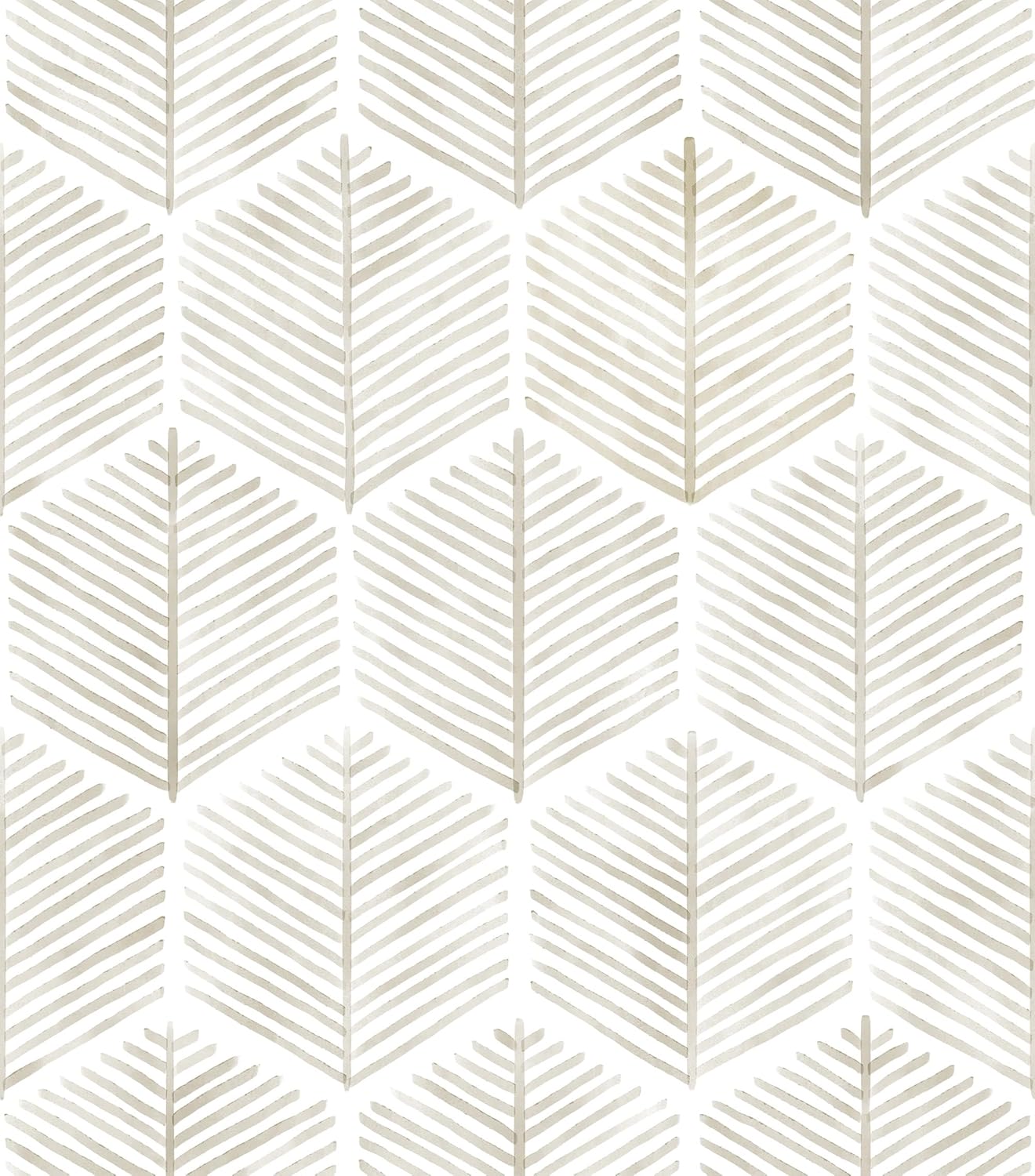MelunMer 118In L 17.3In W Modern Peel and Stick Wallpaper Boho Contact Paper for Cabinets/Drawers Self Adhesive Removable Wallpaper for Bedroom/Bathroom Waterproof Geometric Contact Paper Beige/White