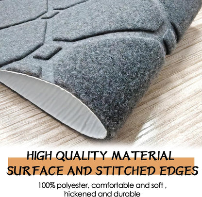 15 Pack Non Slip Stair Treads,8" X 30" Non Slip Carpet Stair Treads with Reusable Adhesive Rubber Backing,Staircase Step Treads Carpet Treads for Wooden Steps Indoor (Dark Gray)