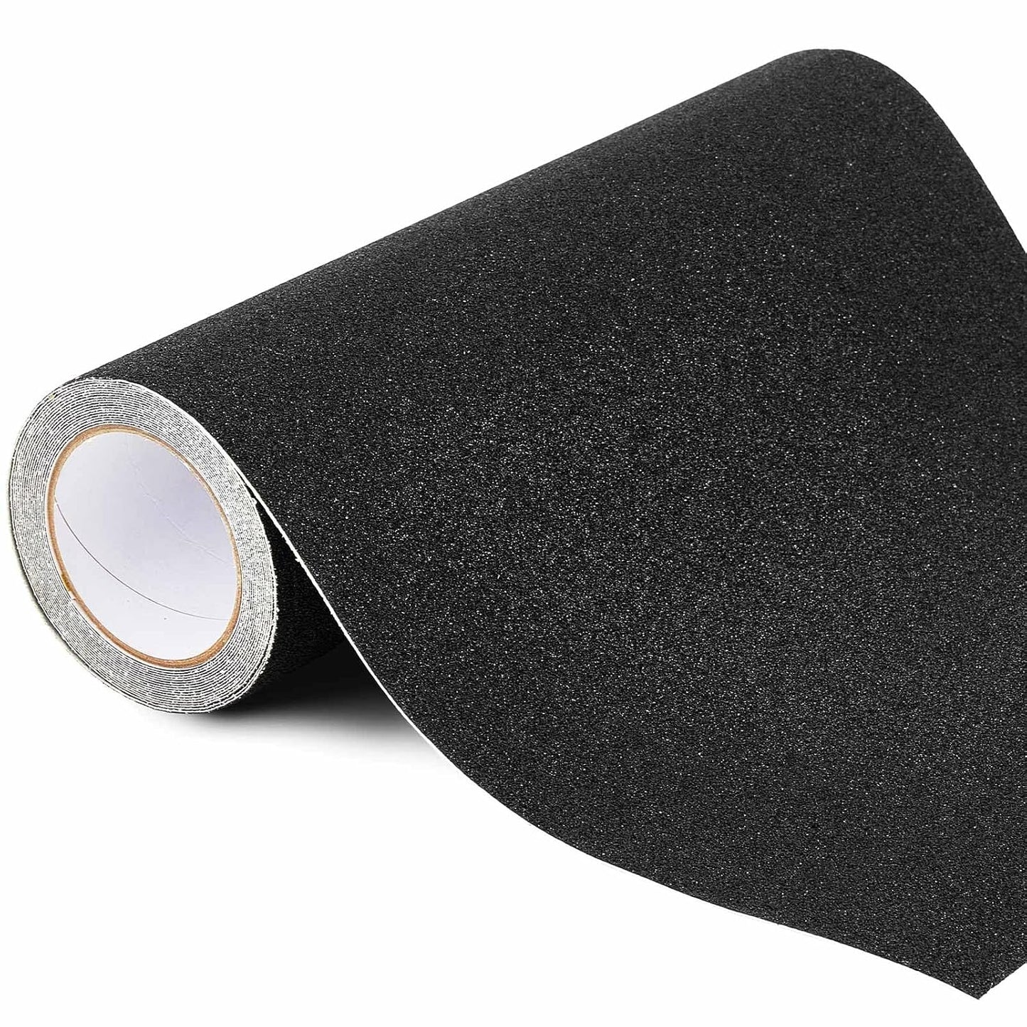 Watersay 8 Inch x 20 ft Anti Slip Traction Tape Waterproof Clear Non Skid Tape Durable Grip and Friction Stair Non Slip Strips Abrasive Adhesive for Stairs Steps Ramp Outdoor Indoor