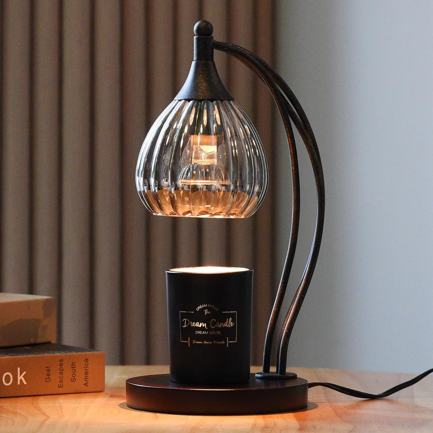 Candle Warmer Lamp with Timer Dimmer - Electric Light Wax Warmer for Jar Candles - Lamp with 2 Bulbs, Unique Birthday Gifts for Women Mom House Warming Gifts New Home Decor