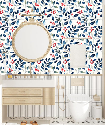 Danodoi Yellow Floral Wallpaper Peel and Stick Vinyl Wallpaper Stick and Peel Colorful Contact Paper for Cabinets Waterproof Self Adhesive Wall Paper for Kitchen Countertop Wall 17.5" x 118"