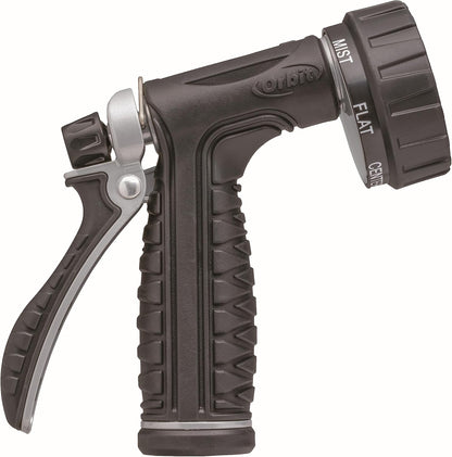 Orbit 58993 7-Pattern Watering Nozzle with Thumb Control, Black