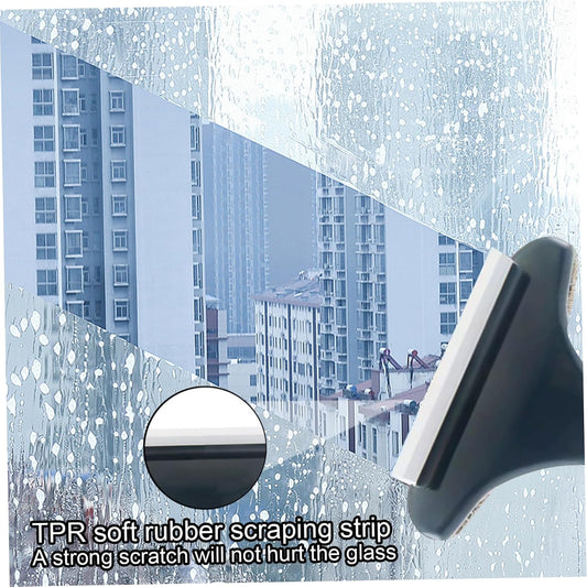 2PCS Window Screen Cleaning Brush, 2 in 1 Double-Sided Mesh Screen Cleaner, Hanging Long Handle Washable Window Cleaner Tool, 18x6.3 inch.