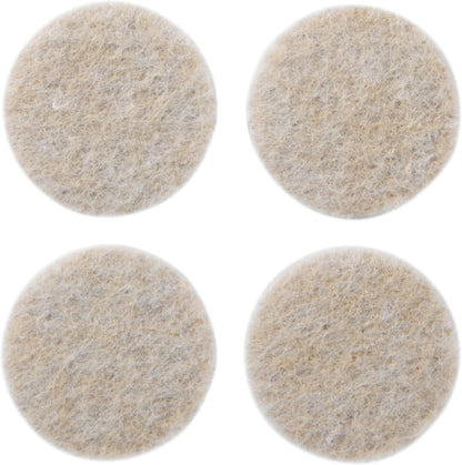 Scotch Felt Pads 32 PCS Beige, Felt Furniture Pads for Protecting Hardwood Floors, 1" Round, Easy-to-apply, Self-Stick design, Reliable protection from nicks, dents and scratches (SP802-NA)
