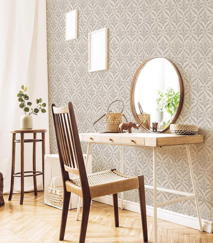 YXTII 17.3" × 78.7" Vintage Wallpaper Peel and Stick Self Adhesive Removable Neutral Wallpaper for Bedroom Drawers Cabinets